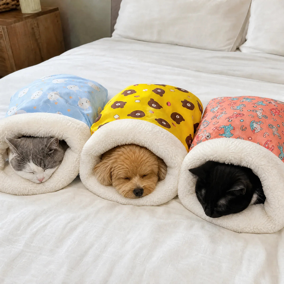 Boston Terrier Cave Bed