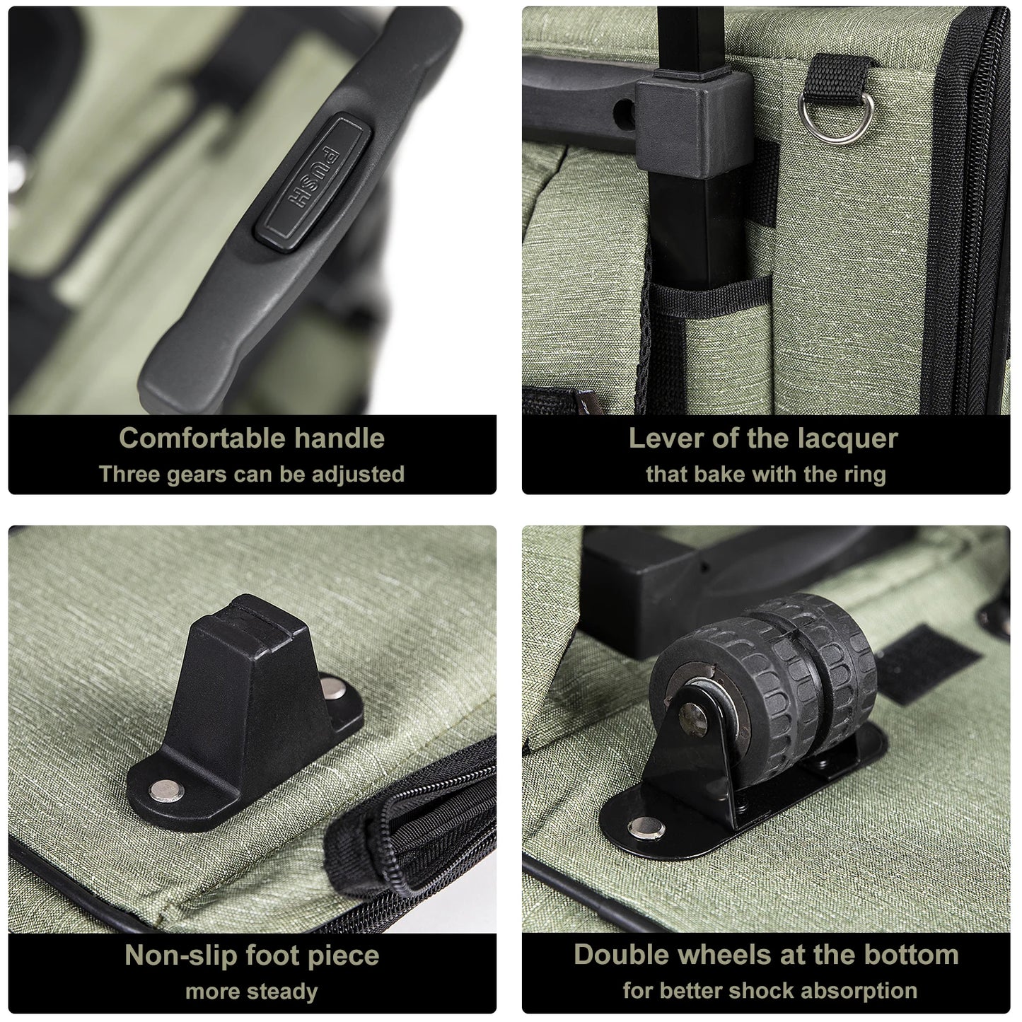 Boston Terrier Premium Travel Carrier 4-in-1