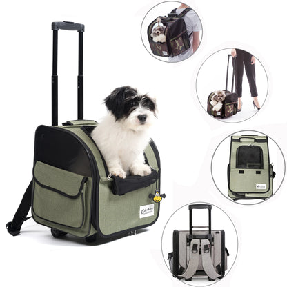 Boston Terrier Premium Travel Carrier 4-in-1