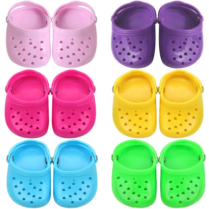 Boston Terrier Crocky Sandals