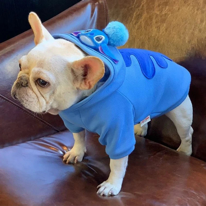 Stitch Costume for Boston Terrier