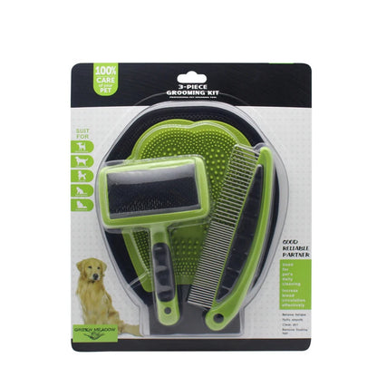 Boston Terrier Grooming Set