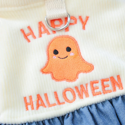 Warm Halloween Pullover for Boston Terriers