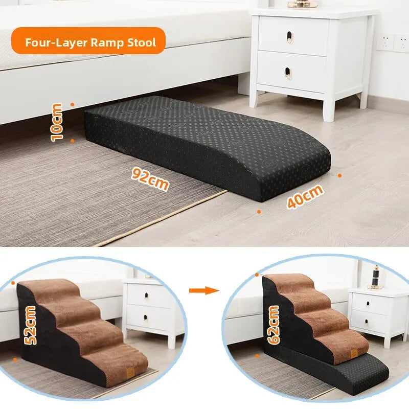 Boston Terrier Wider Pet Stairs