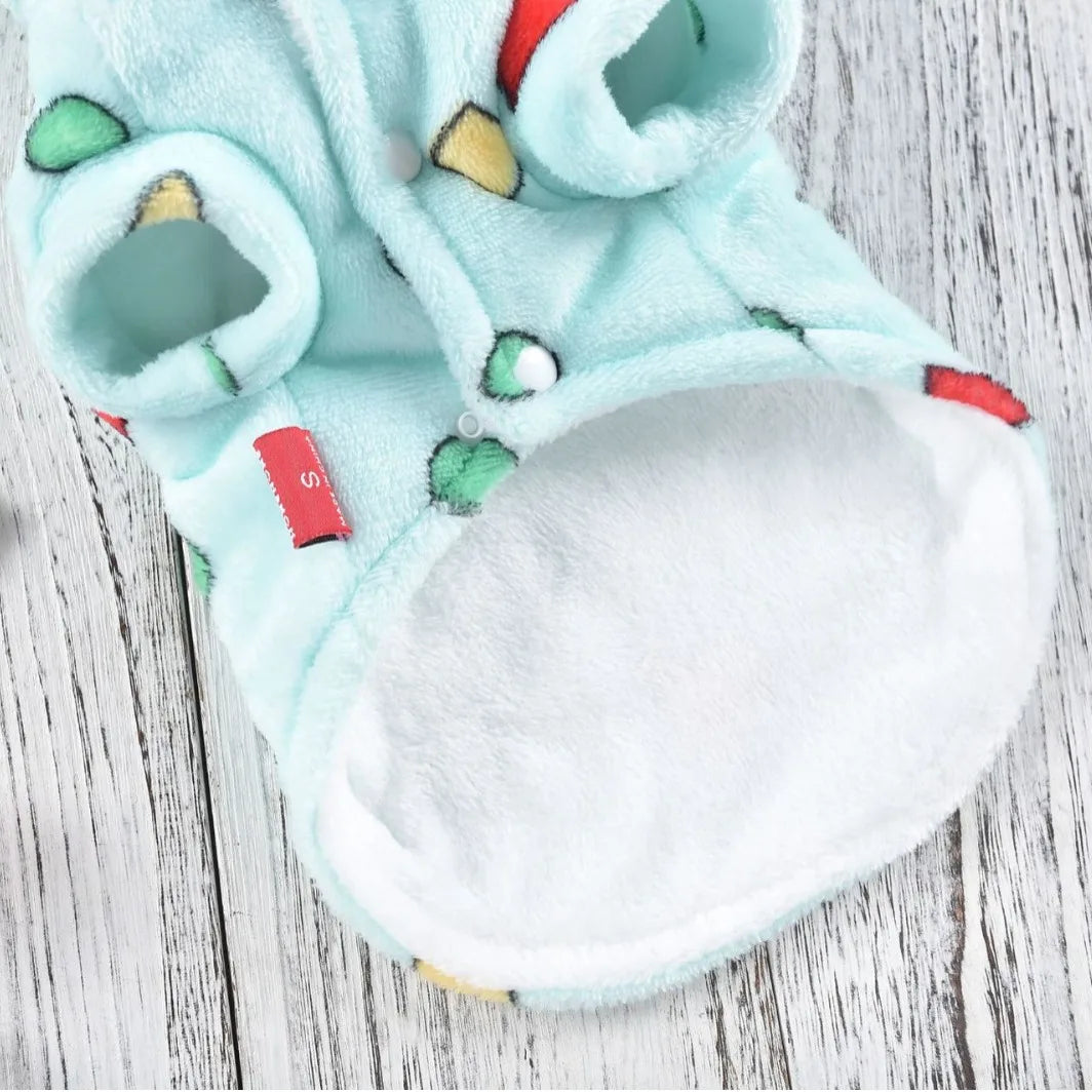 Snuggly Boston Terrier Pajamas with Hood