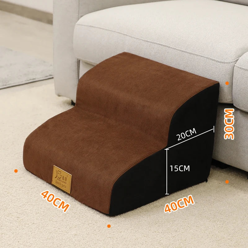 Boston Terrier Wider Pet Stairs