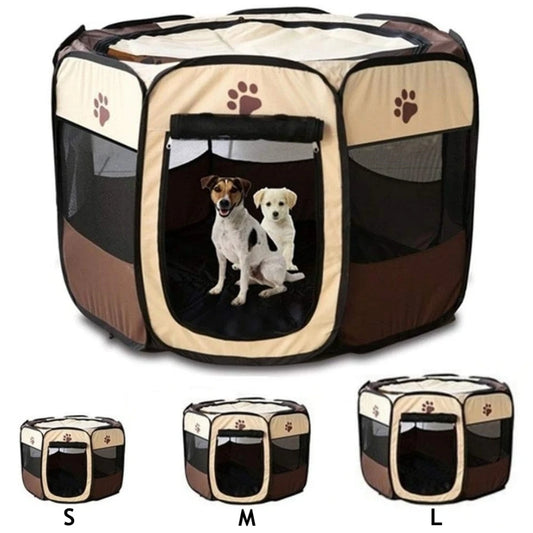 Boston Terrier Portable Playpen