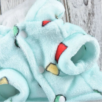 Snuggly Boston Terrier Pajamas with Hood