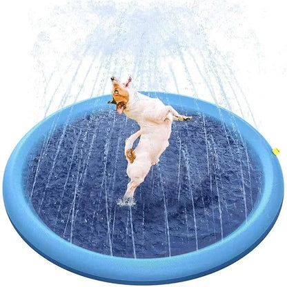 Boston Terrier Summer Splash Sprinkler Pad