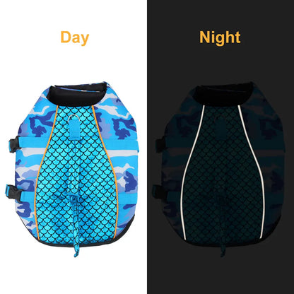 Reflective Boston Terrier Life Vest