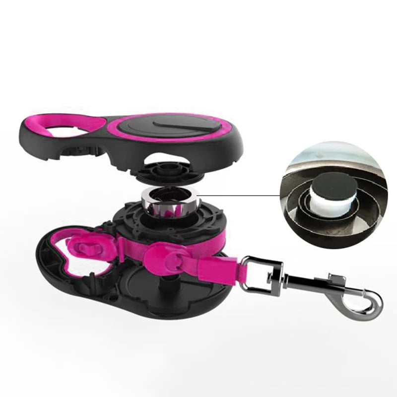 Automatic Retractable Boston Terrier Leash