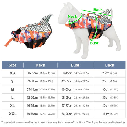 Reflective Boston Terrier Life Vest