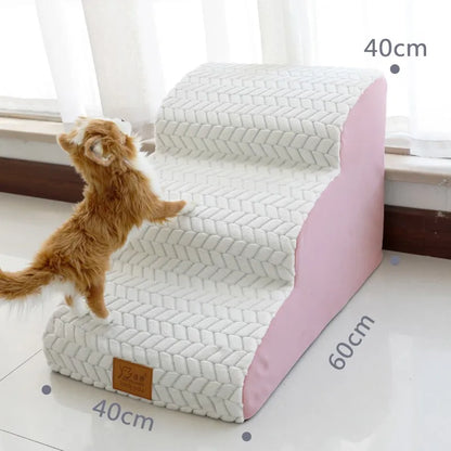Boston Terrier Wider Pet Stairs
