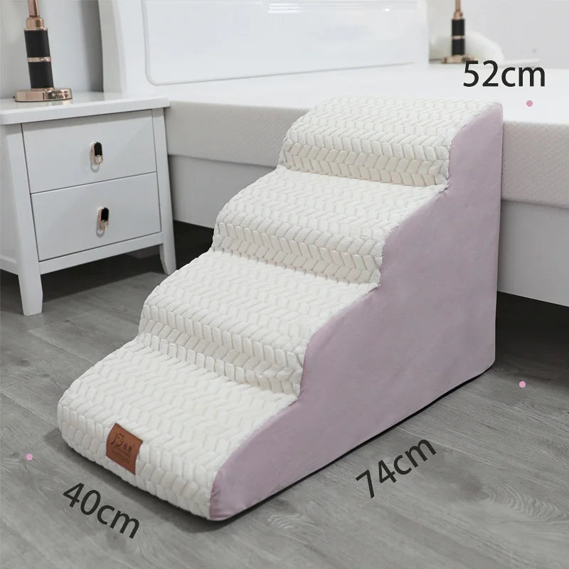 Boston Terrier Wider Pet Stairs