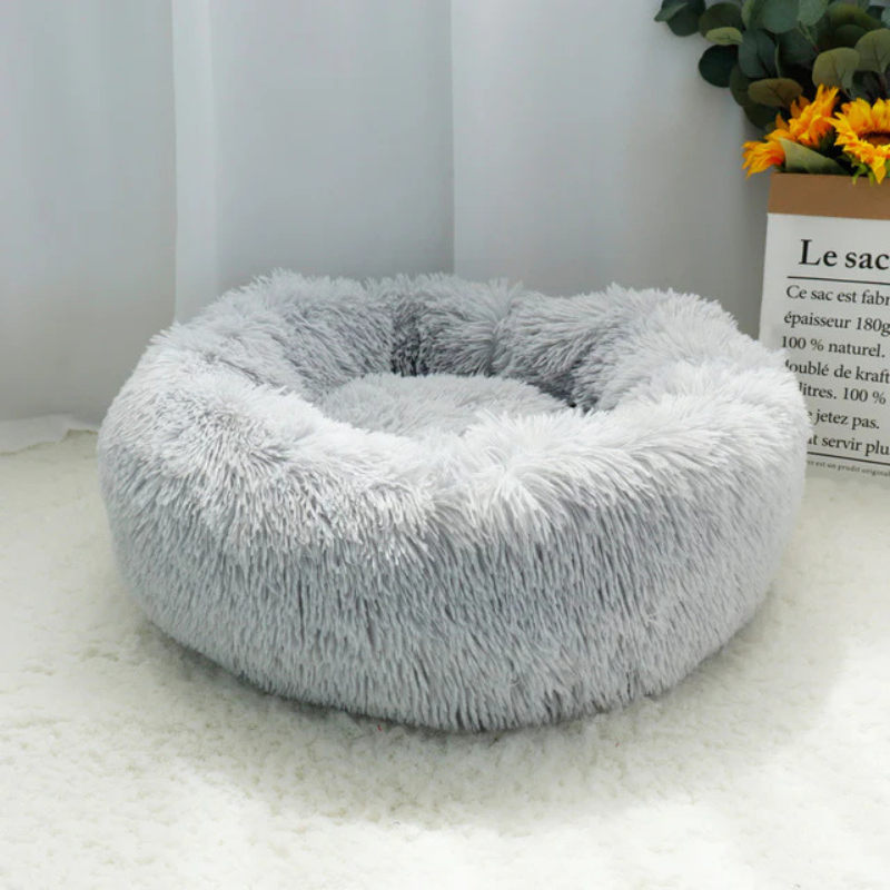 Cuddly Donut Boston Terrier Bed