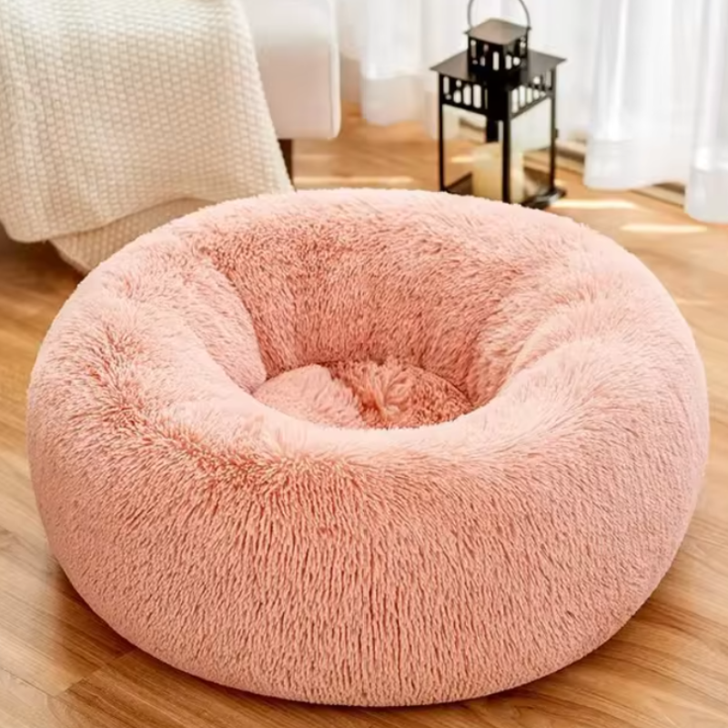 Cuddly Donut Boston Terrier Bed